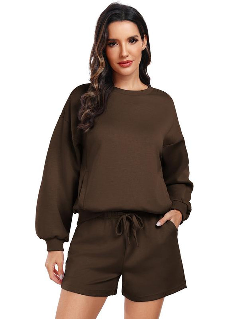 Pinspark Two Pieces Tracksuit Set for Gym & Fall Outfits 2025, Women'S Tracksuit for Comfortable Women'S Sportswear Springtok