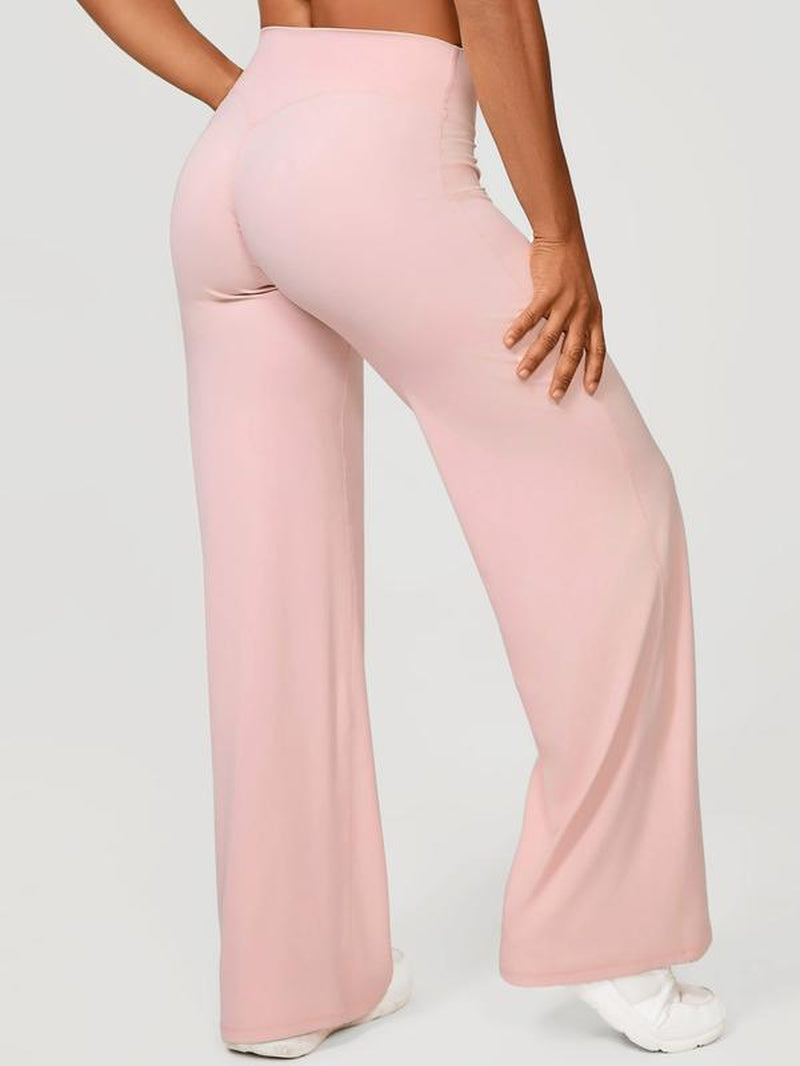 Workout Leggings Womens No Front Seam Straight Leggings High Waist Buttery Eddiy Gym Yoga Pants, Yoga Pants Women High Waist Stretch Casual Soft Straight Leg Bottoms