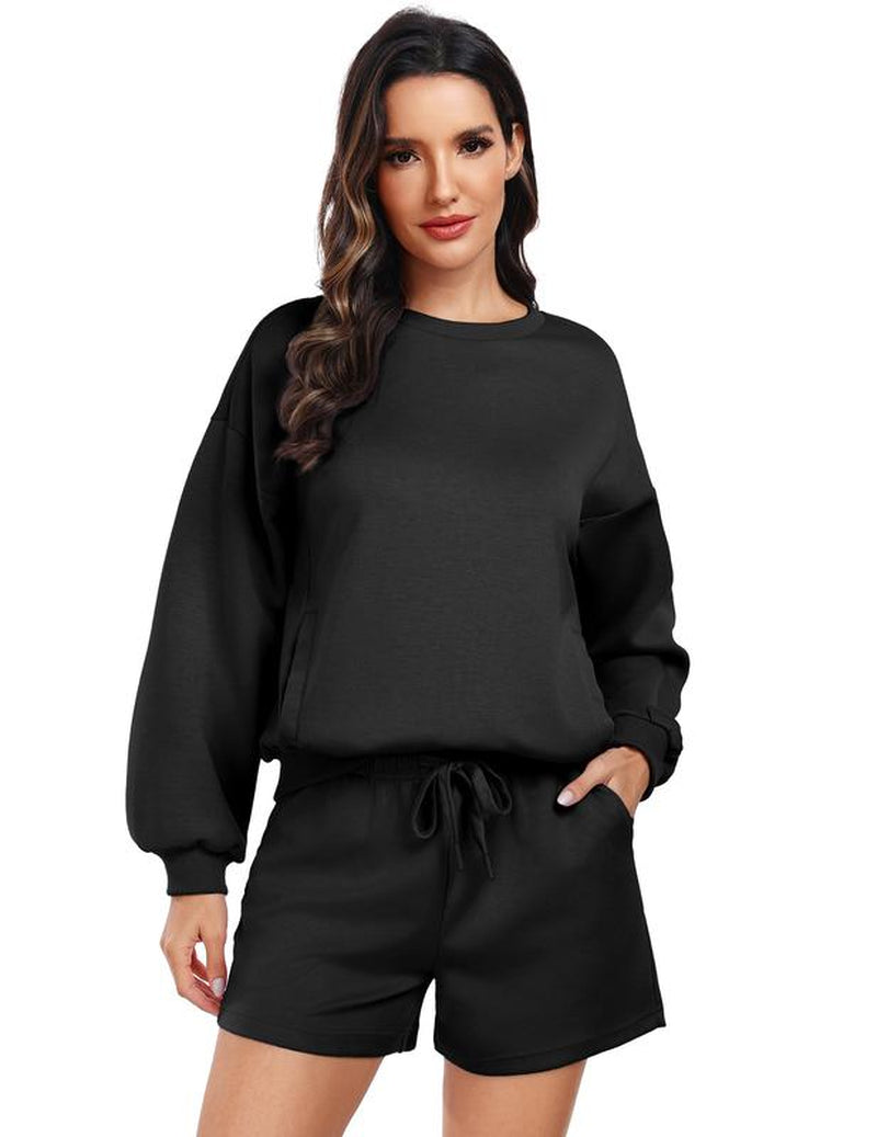 Pinspark Two Pieces Tracksuit Set for Gym & Fall Outfits 2025, Women'S Tracksuit for Comfortable Women'S Sportswear Springtok