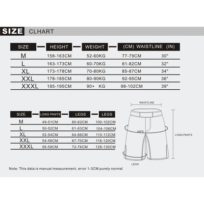 Men'S Boxing Pants Printing Boxing Shorts Mma Shorts Fight Grappling Short Polyester Kick Gel Boxing Muay Thai Pants MMA
