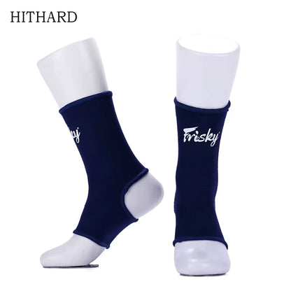 Muay Thai Anklet Fight Kickboxing Boxing Foot Ankle Support Socks Sports Braces Men Women Kids Leg Protector MMA Accessories